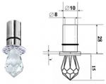 Хрустальный рассеиватель (фитинг) Swarovski SK010400/402  -ХИТ ПРОДАЖ