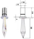 Хрустальный рассеиватель (фитинг) Swarovski SK010700/702